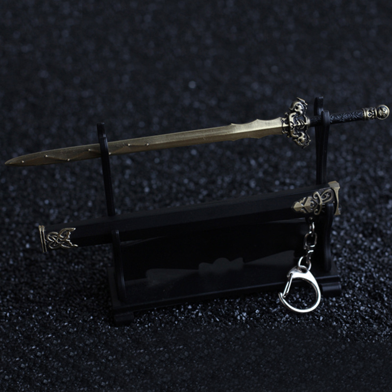 青云志 诛仙剑 青云门派历代掌门佩剑 武器模型 合金鞘刀兵器摆件