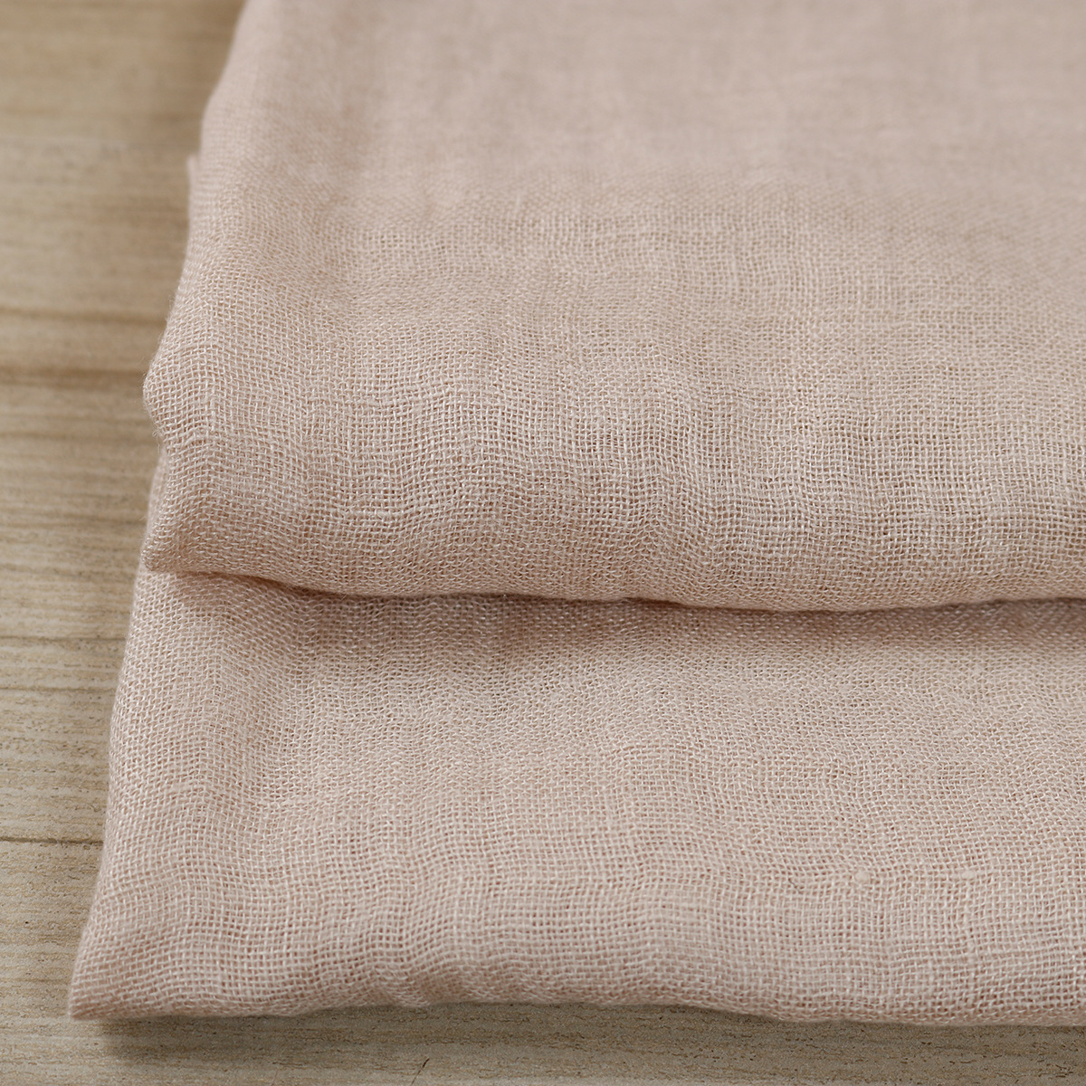 21支高档梭织平纹双层纯亚麻布料服装面料 春夏款复古纯色麻布