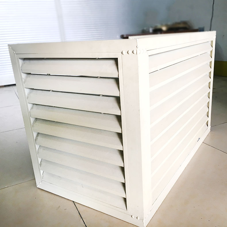 厂家批发通风罩铝空调罩空调防雨罩铝合金百叶空调罩暖气罩