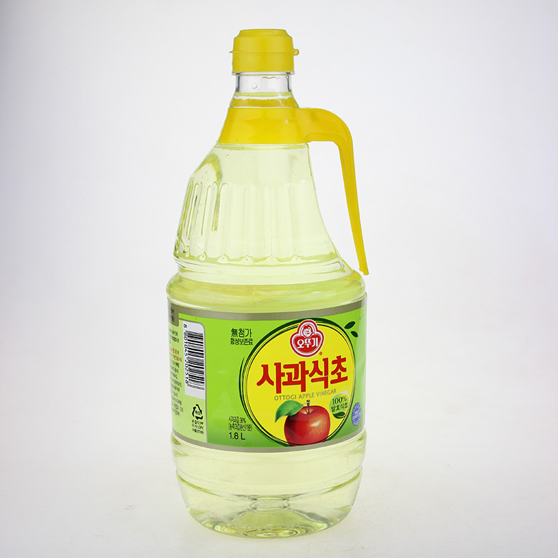 家庭装足分量新品韩国原装进口不倒翁苹果醋18l健康美容饮品