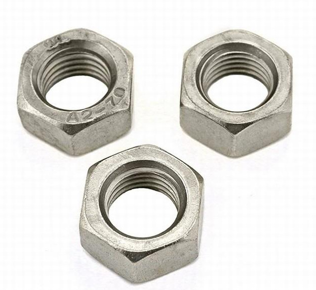 特价4级螺帽 镀锌六角螺母 gb52六角螺帽 镀彩六角罗母 彩锌螺帽