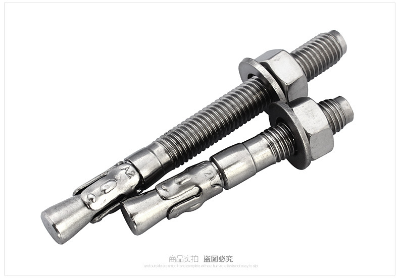 正宗不锈钢304车修壁虎膨胀钉 拉爆攀岩钉 膨胀螺丝膨胀栓 m6-m20