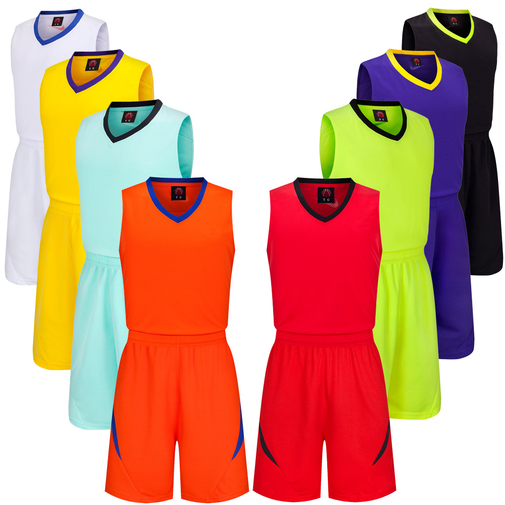 16年新款男子比赛篮球服班级团队定制成人