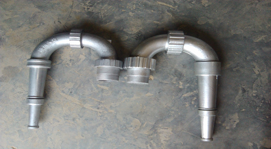 厂家发货 铝合金莲蓬头花洒 鸭嘴喷头 后洒喷头 洒水车专用配件