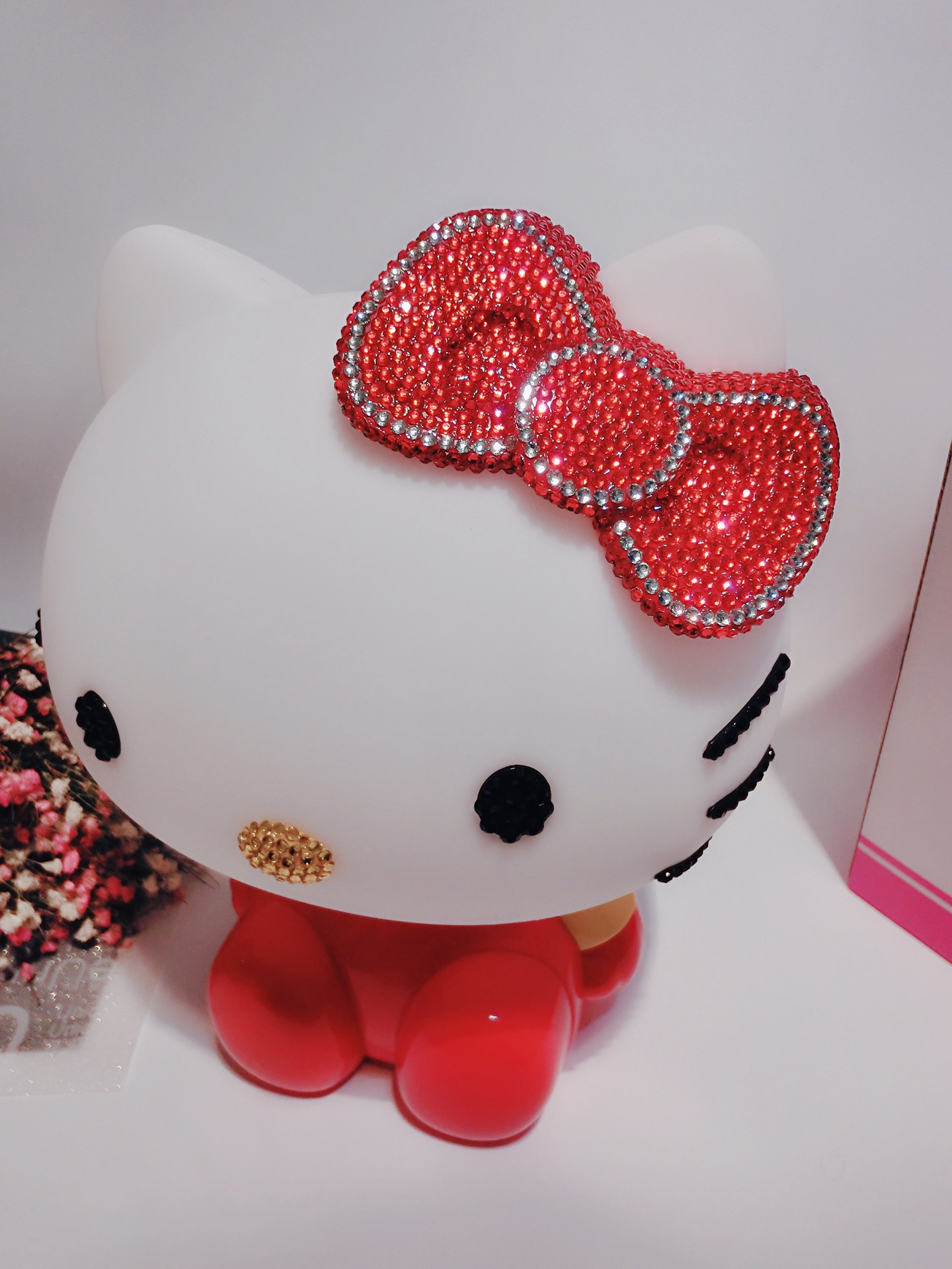 hello kitty床头灯台灯 卡通创意kt小夜灯创意生日礼物 kt猫台灯