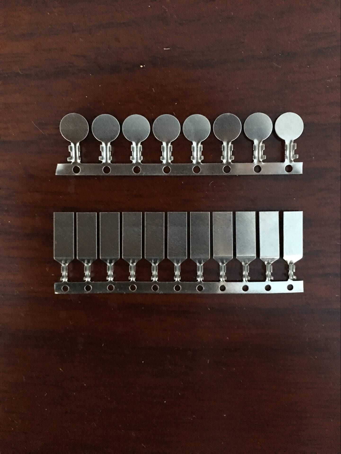 不锈钢方电池片端子4x30