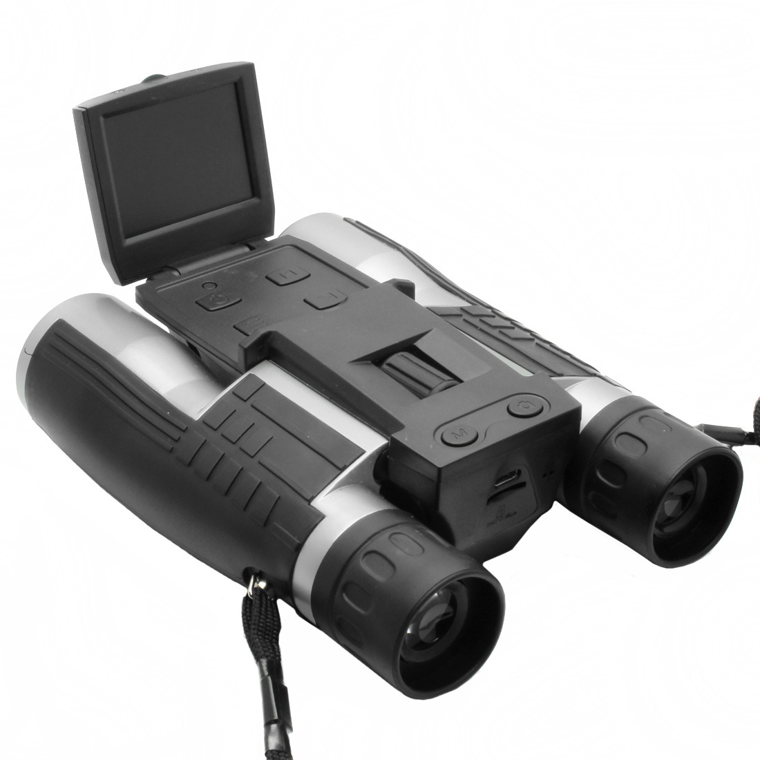 高清数码望远镜 12倍放大 运动摄像机 野外拍照录像望远镜
