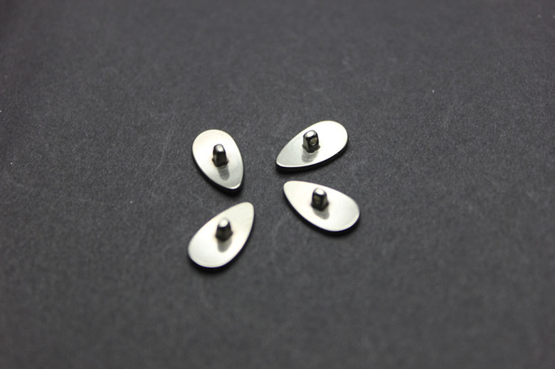 金属鼻托 纯钛纳米托叶 上螺丝鼻托 超清防滑高端鼻托 眼镜配件