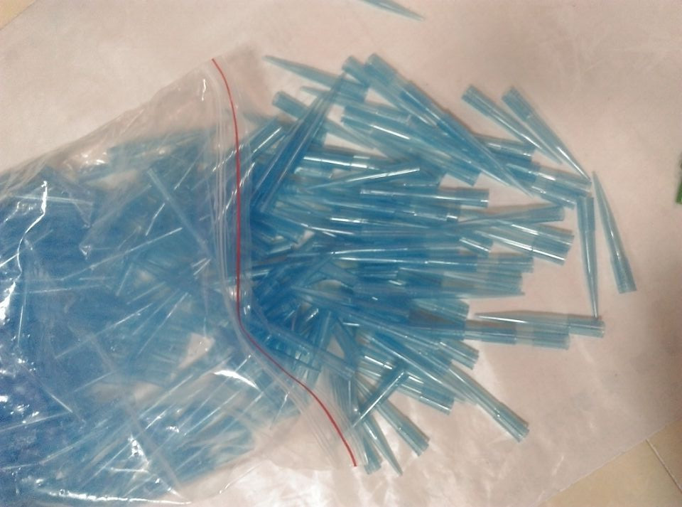 批发点胶头耗材硅胶专用针头/点胶针咀/蓝色胶咀大流量全塑料针头