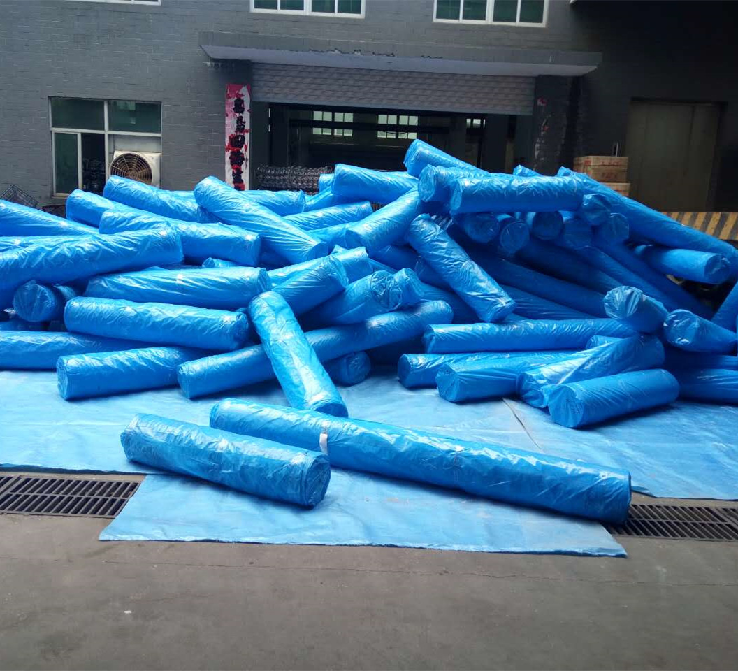 供应台湾产hdpe双面淋膜帆布防水防雨加厚大棚pe布高密聚乙烯篷布