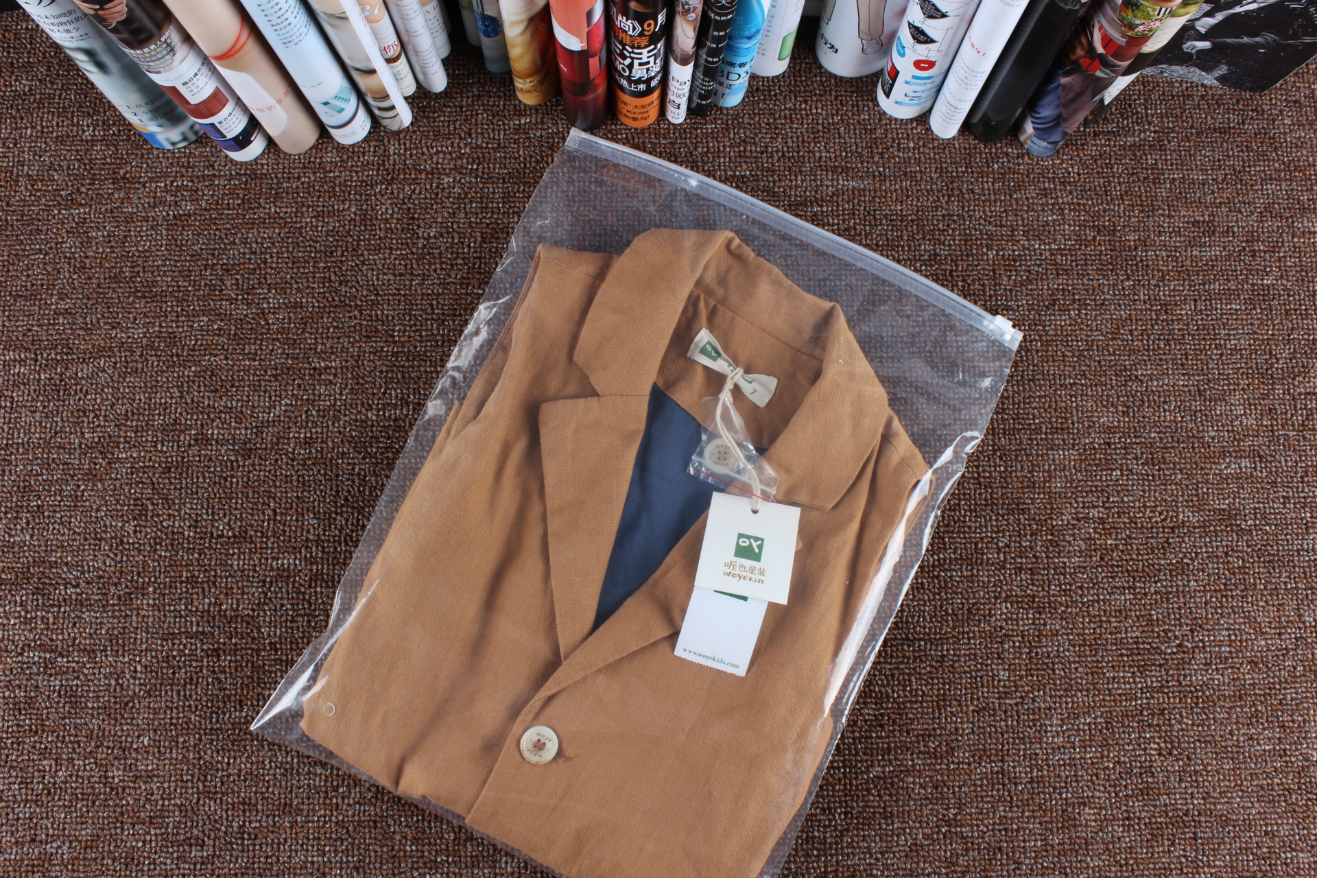 pe透明衣服拉链袋春夏t恤背心自封服装包装袋子塑料收纳胶袋25 35