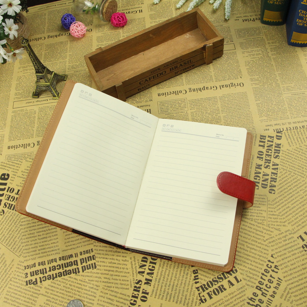 a5活页本商务记事本可爱手帐本创意随身笔记本文具日记本子