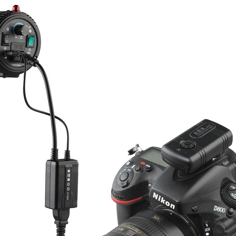金鹰jy-k1引闪器 影室灯闪光灯触发器单反相机通用2.4ghz