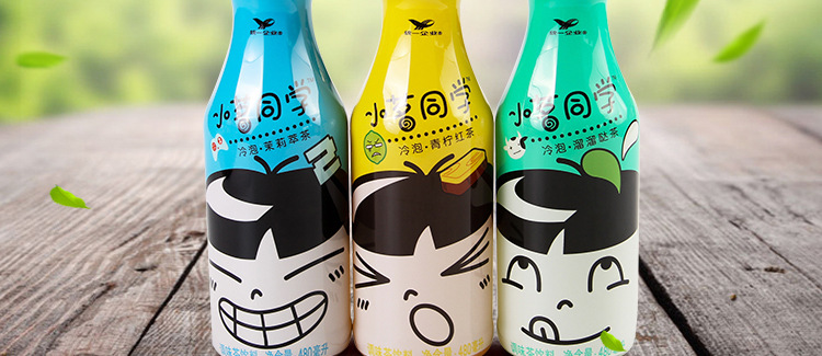 只供应福州小茗同学冷泡茉莉青柠溜溜哒调味茶饮料480ml瓶装