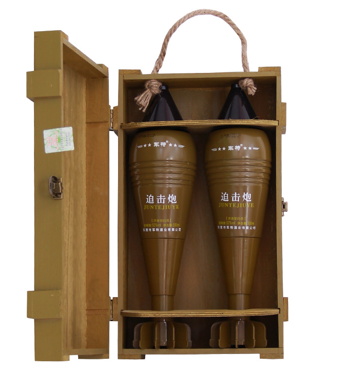 东营特产军马酒欣马酒军特迫击炮酒炮弹酒导弹酒山东低价白酒