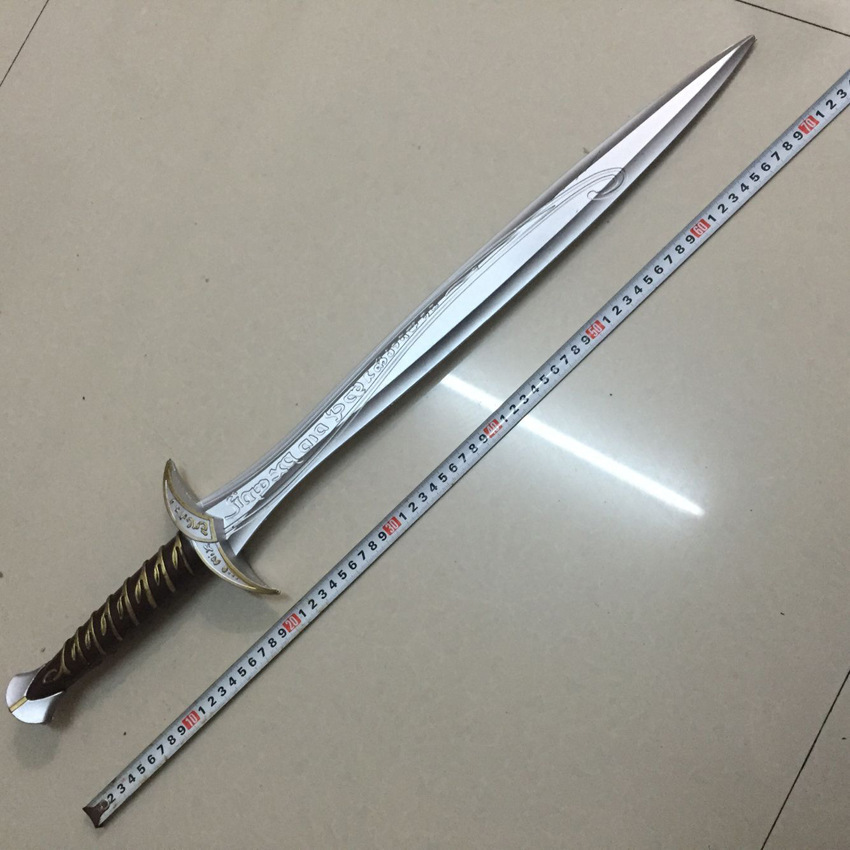 魔戒指环王霍比特人精灵刺叮剑 pu道具 儿童玩具仿真剑
