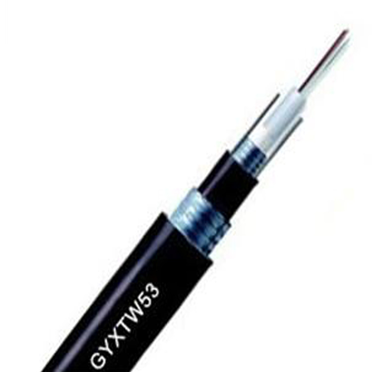 GYXTW53 2-12芯单模光纤 重铠直埋光缆 室外
