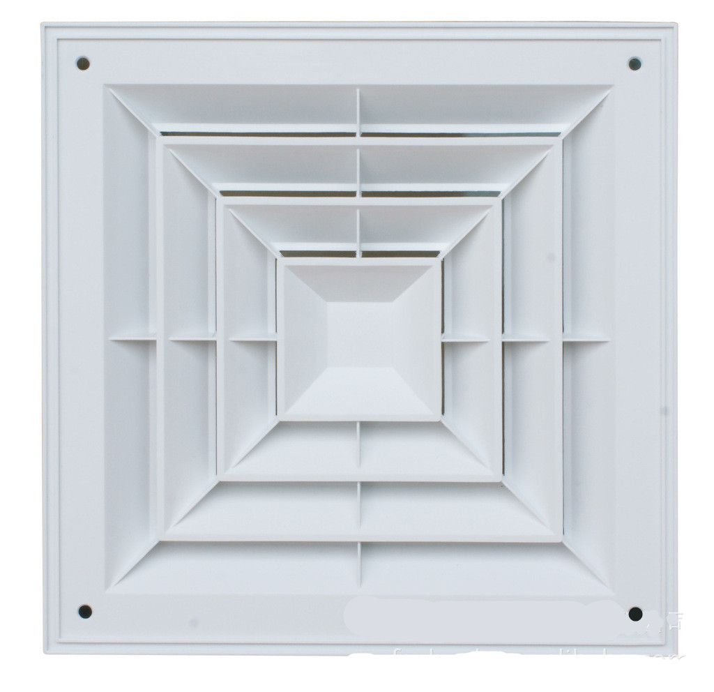 吊顶专用pvc通风口空调出风口250250方形