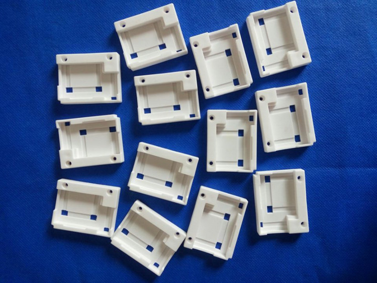厂家定制加工电子电器绝缘耐磨氧化铝陶瓷基座 绝缘陶瓷底座