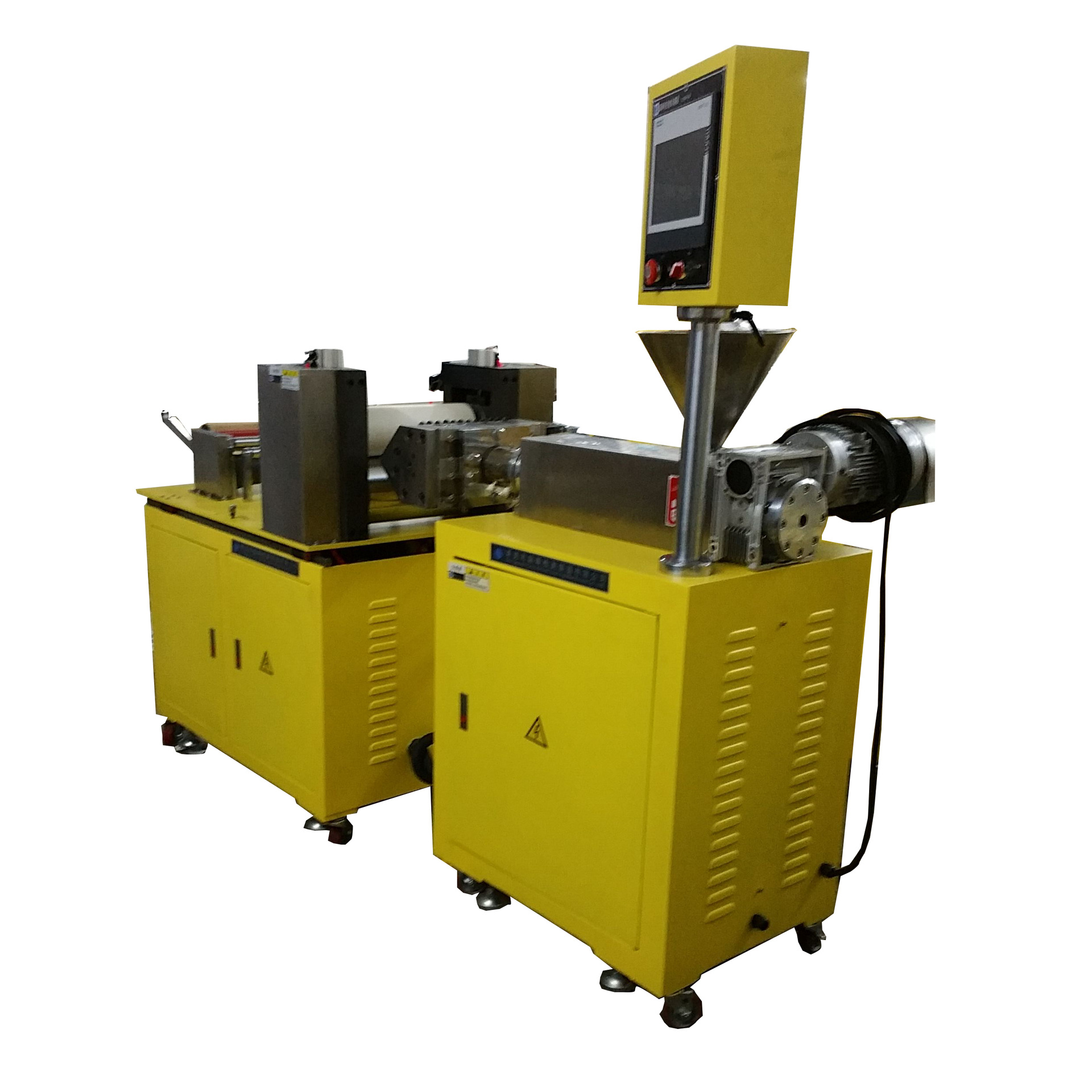 小型流延机 两辊冷滚压延收卷一体设计实验小型 20单螺杆挤出流延