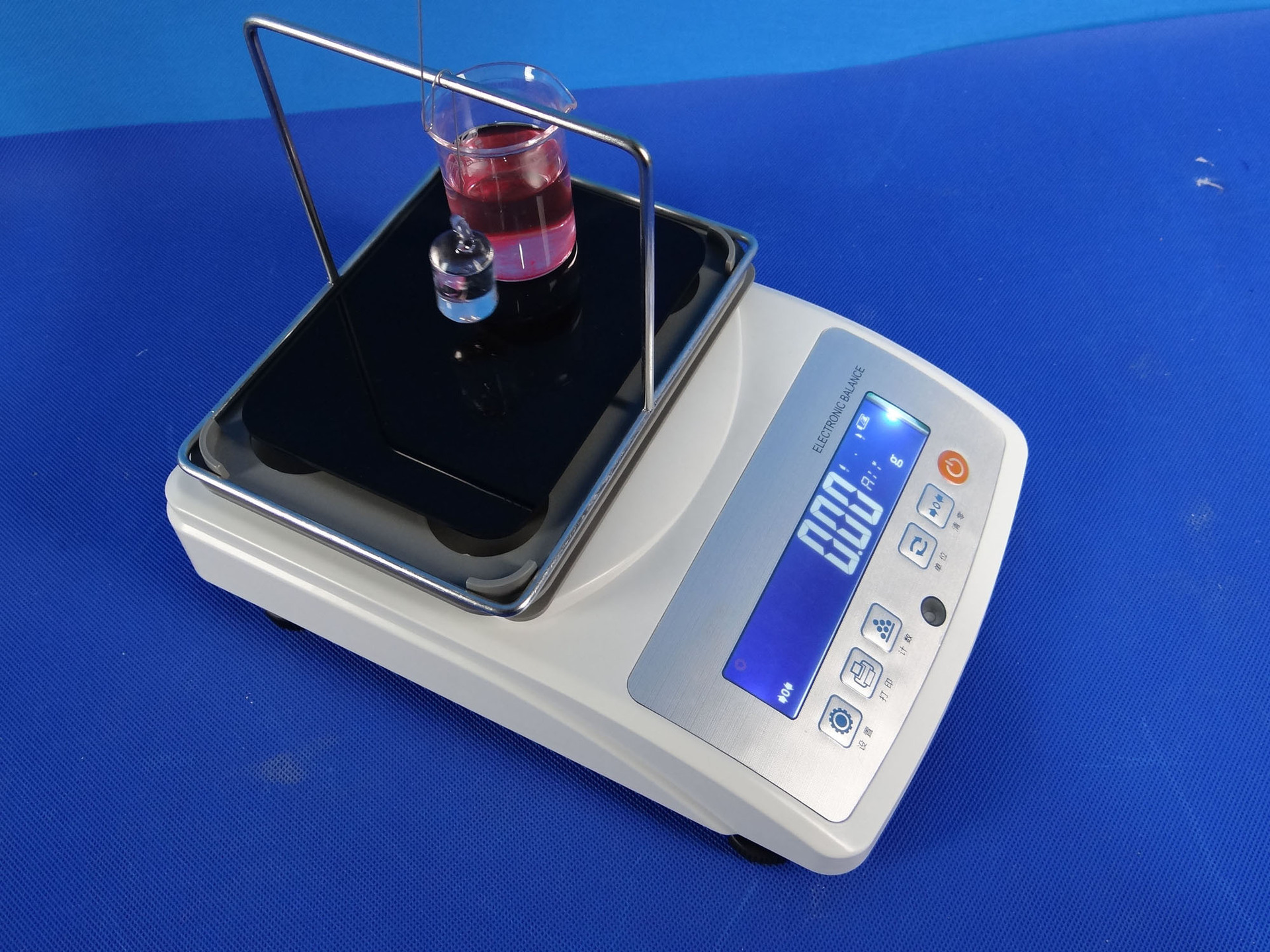 jl1203ld液体密度计 万分高精度0.0001g/cm3 不带打印机