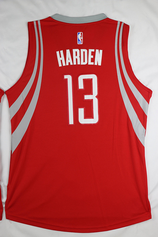 nba篮球球衣 火箭队 哈登13号 新面料刺绣球衣 nba哈登篮球服