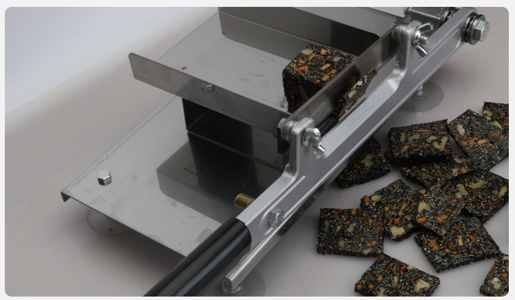 手动阿胶切片机 年糕腊肉切块机 手动机器 效果更佳