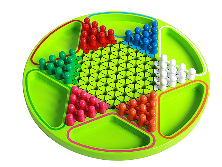 跳棋的游戏规则很简单,棋子的移动可以一步步在有直线连接的相邻六个