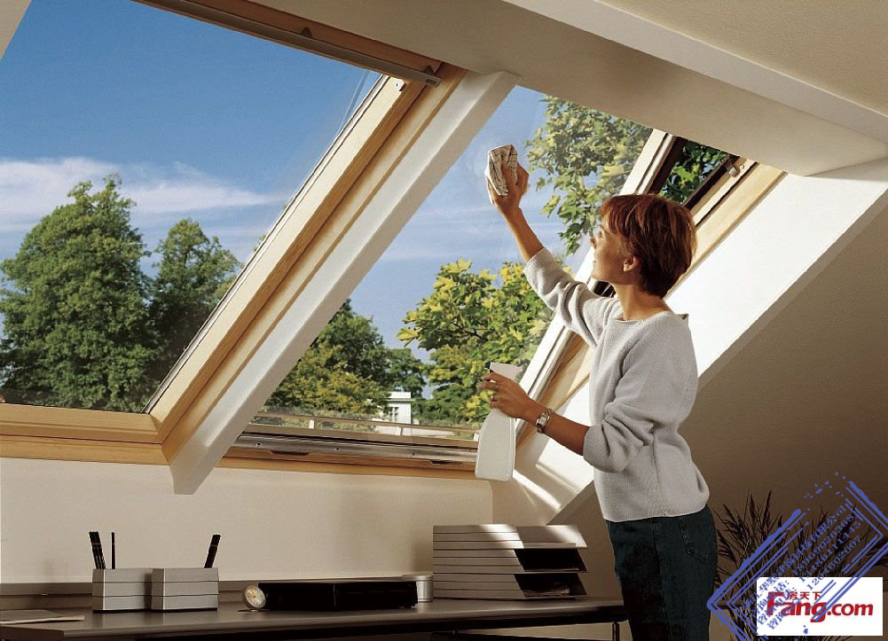 华墅建筑b8屋顶斜天窗