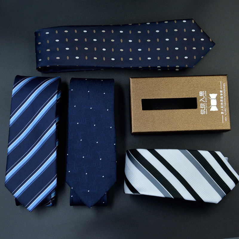 男士商务正装领带 7CM韩版休闲条纹西装 现货批发 个性化