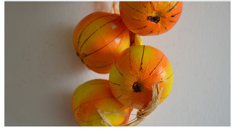 水果蔬菜洋葱串新品超市摆 加工定制:是 材料来源:人造 制作工艺:仿生