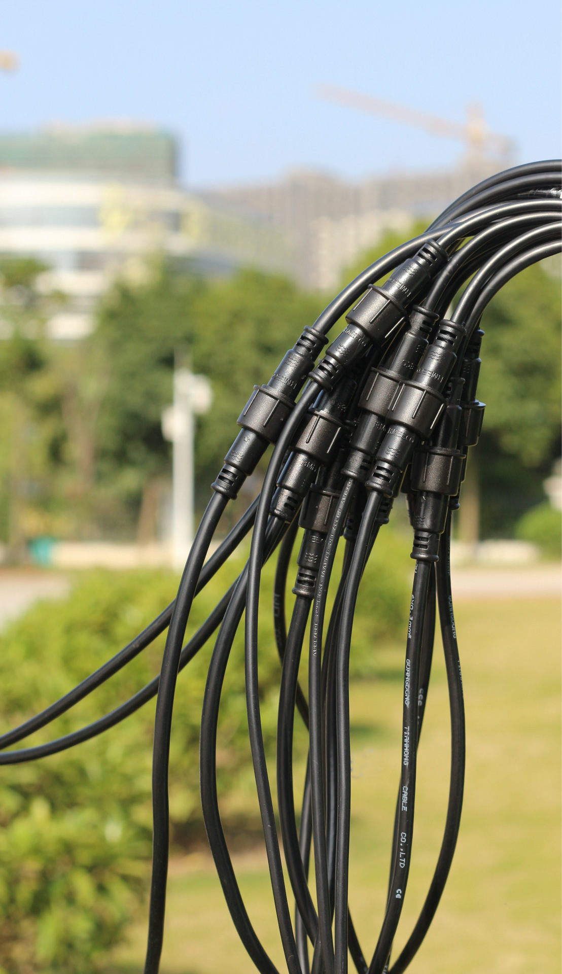 供应睿玛科防水接头 防水3芯公母头 3