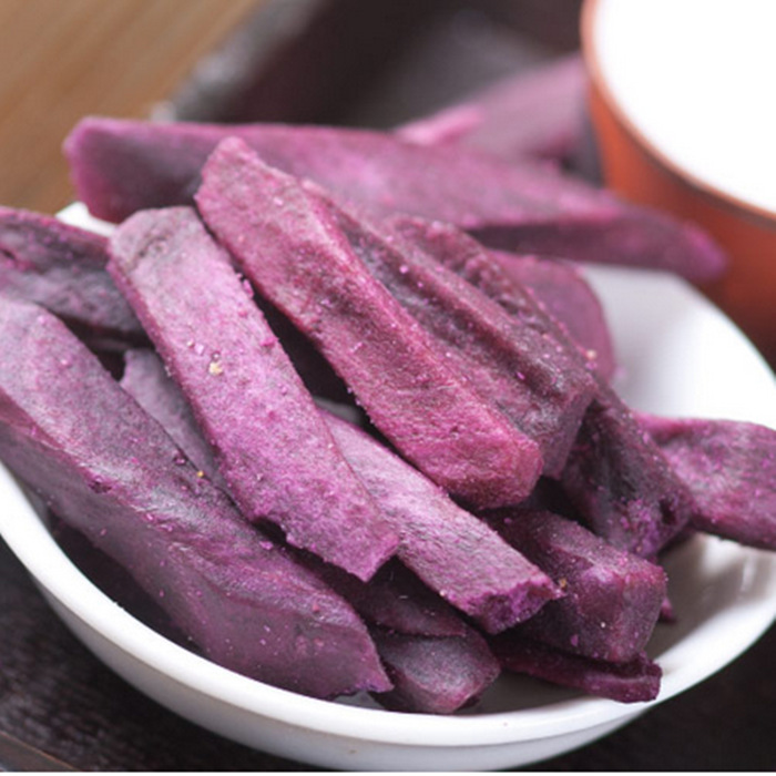脱水紫薯干地瓜干果蔬干 休闲零食批发代理