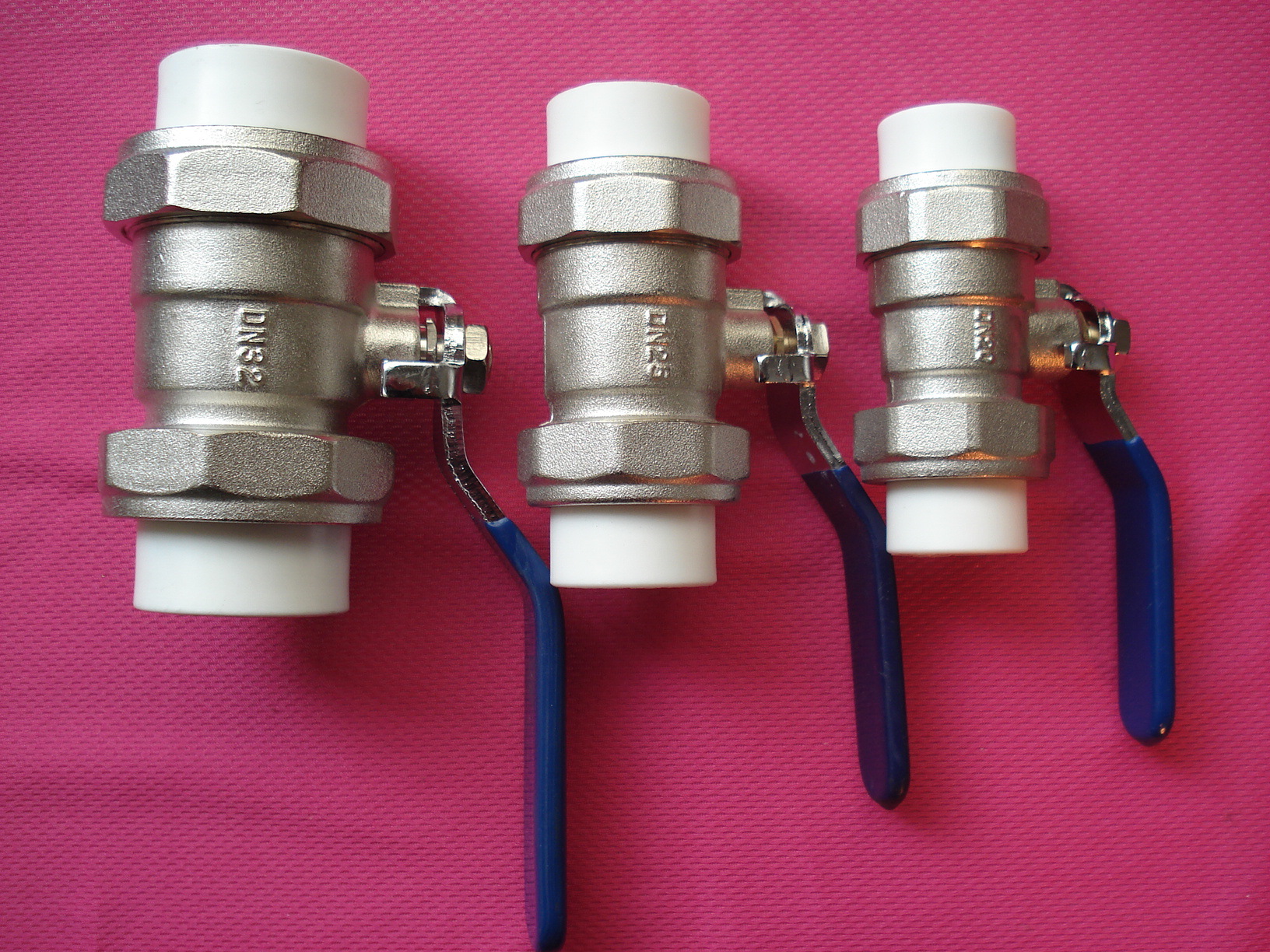 ppr双热熔球阀 国标耐高温ppr双活接球阀 管件铜球阀 ppr水管配件