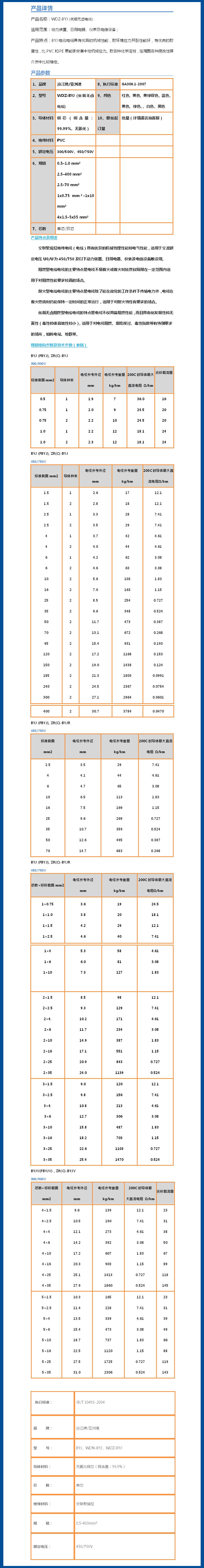 电线电缆 wdz-byj4平方 阻燃铜芯线 家装电线