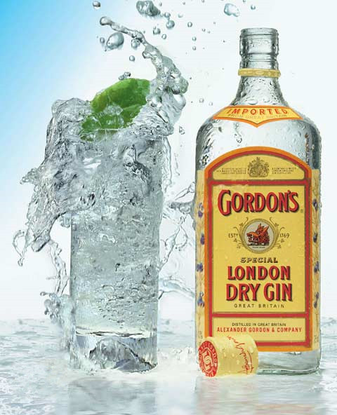 正品洋酒英国进口哥顿金酒gordons750ml酒吧批发