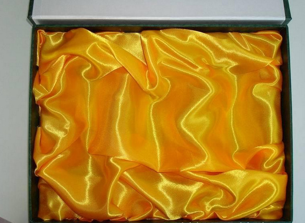 全涤纶五枚缎沙丁布首饰盒面料 礼品包装礼盒用布