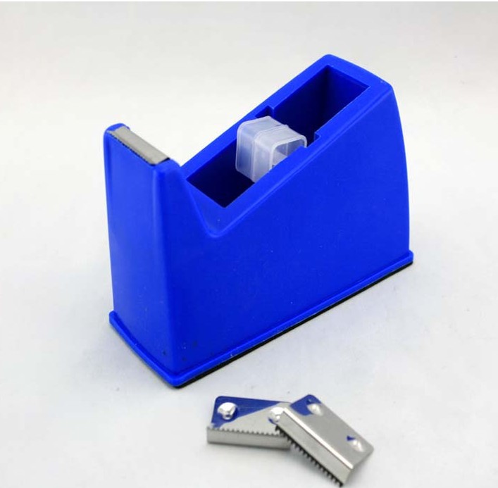 透明小胶带切割器 胶带座 胶纸座创意胶带切割器打包胶带架胶带台