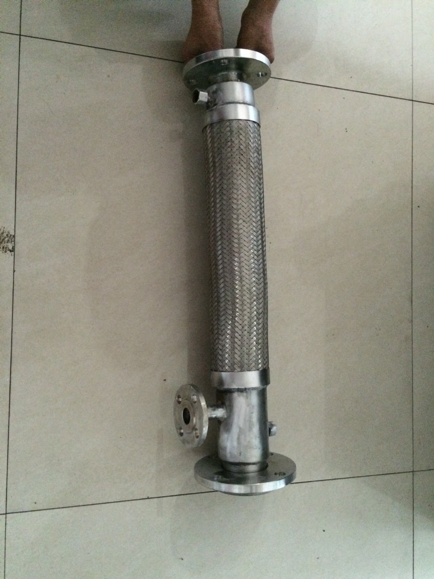 供应夹套式金属软管钢丝编织网软管304金属软管