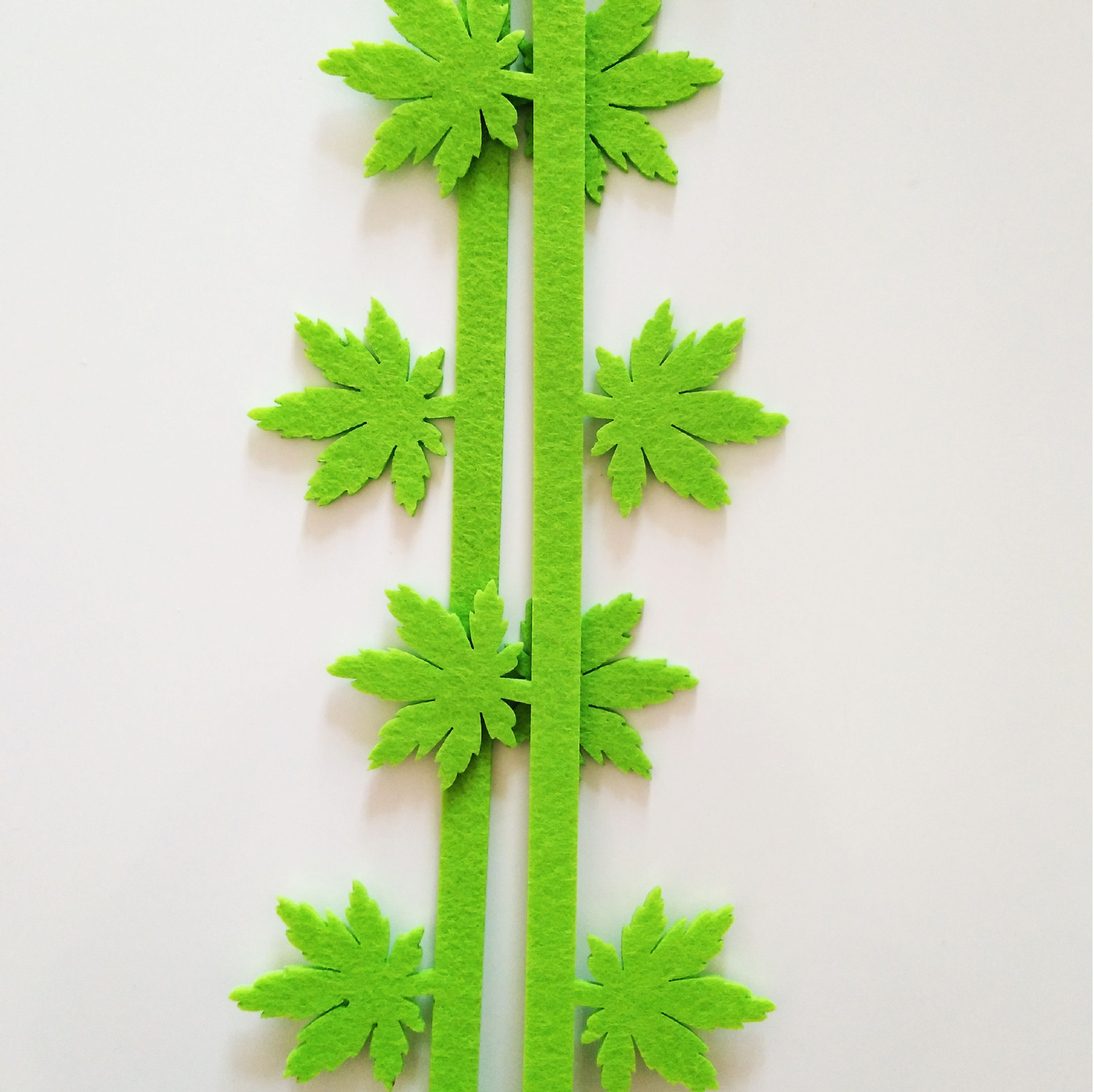 幼儿园教师装饰品布置藤条装 室内外走廊挂饰仿真枫叶挂饰藤条