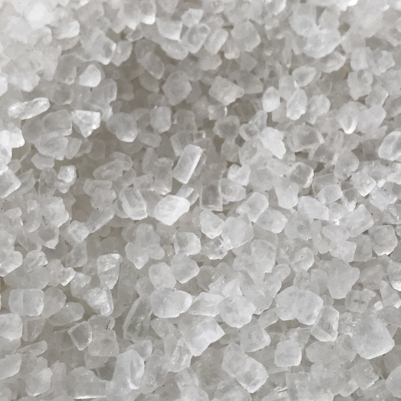 厂家直销大颗粒热敷专用晶体盐 白色透明晶体工业盐海晶盐