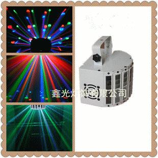 8色蝴蝶灯 无极剑 双层led蝴蝶灯 遥控声控舞台灯 512无极剑