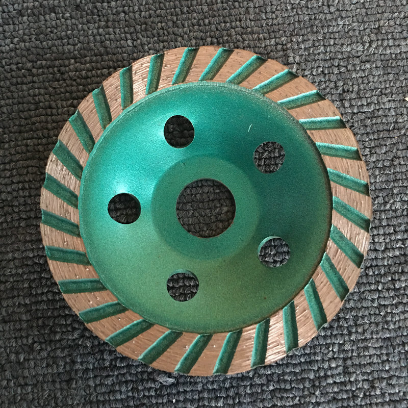 混凝土石材金刚石打磨抛光磨片陶瓷100角磨机扇形磨轮厂家直销