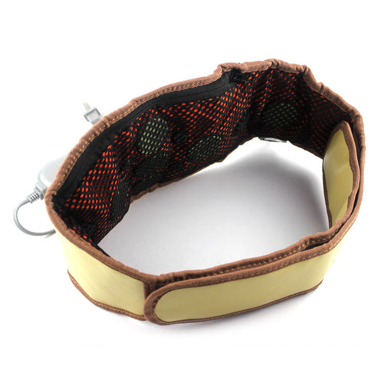 富尔乐 玉石按摩腰带加热发热 远红外线磁疗震动仪器【一件代发】