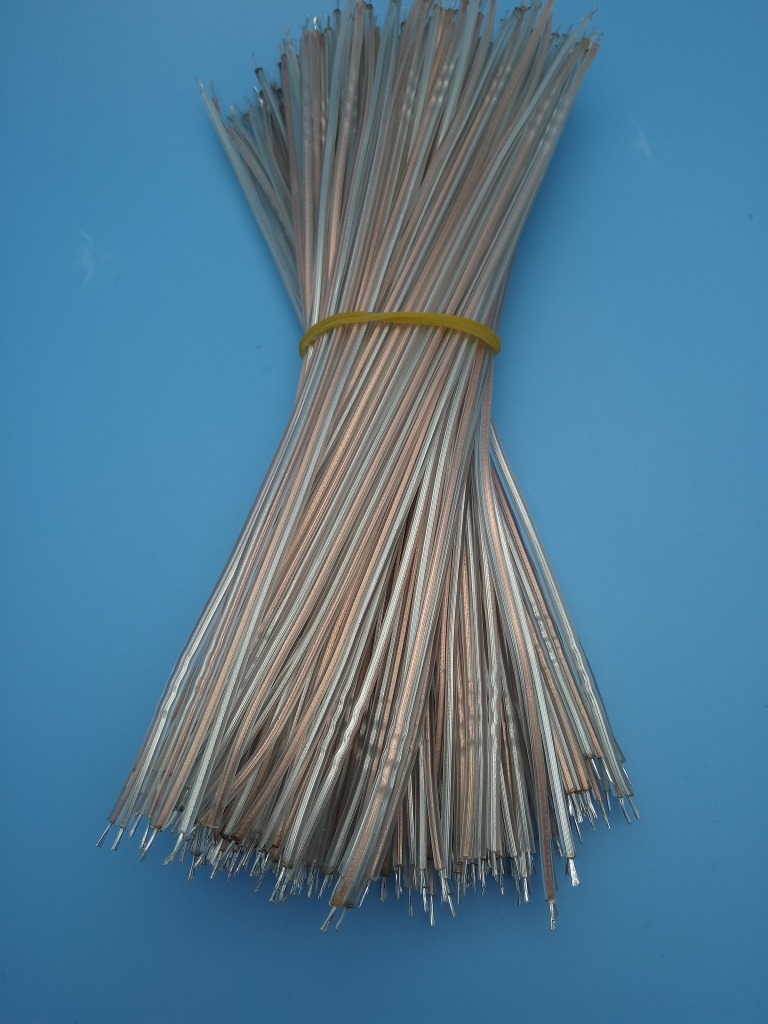 厂家包邮直销透明电线 两芯双并线24aw