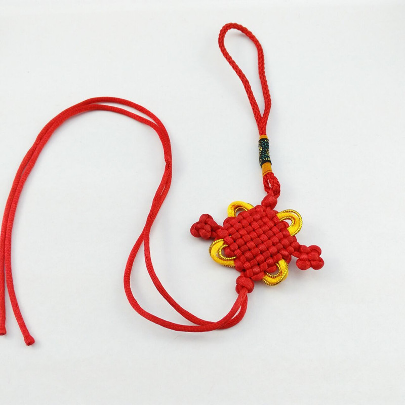 四耳如意结 diy手工流苏中国结饰品灯笼车挂饰品配件吊须