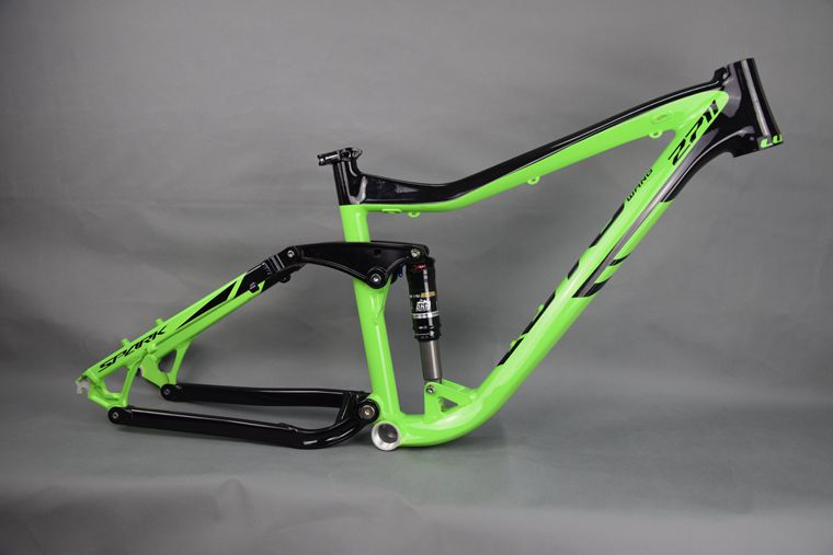 lutu2711 软尾车架 速降山地车车架 自行车车架子 后避震车架