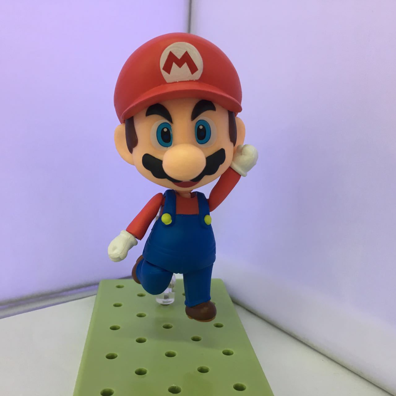 超级玛丽 mario 大叔 473#超级马里奥 393#路易基 粘土人手办