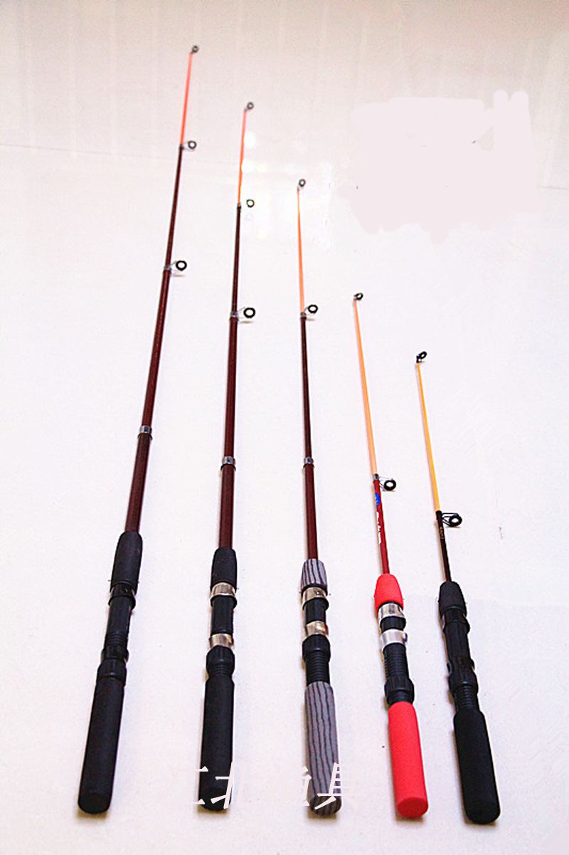 钓鱼竿迷你小鱼竿冰钓竿阀杆路亚竿船钓竿溪流竿套装鱼竿钓竿鱼