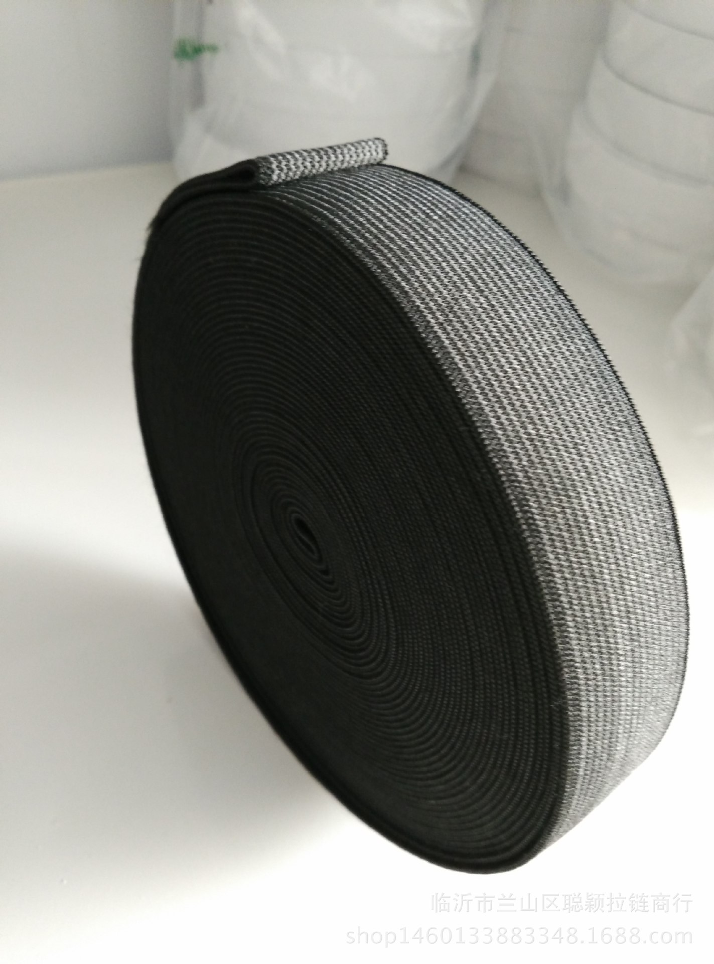 荣华牌松紧布黑白松紧布高弹力松紧布